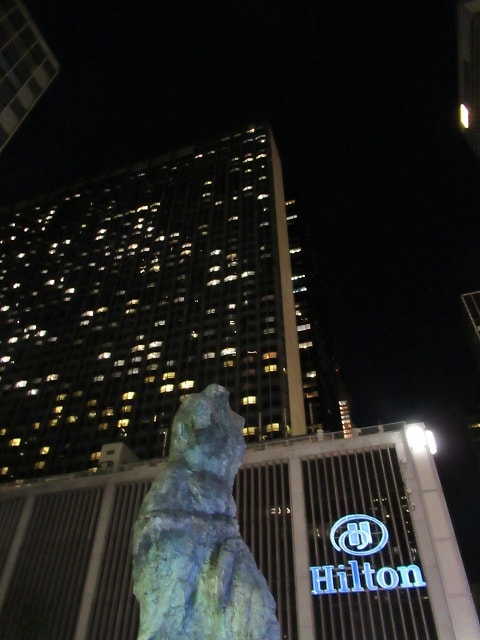 NYヒルトンミッドタウンの外観