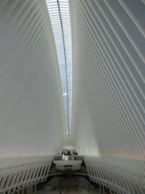 WTCオキュラスの内部全景