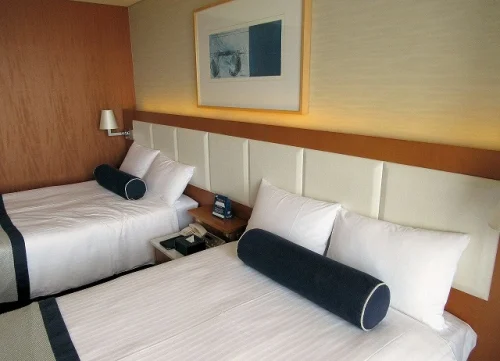 横浜ベイホテル東急　客室のベッド