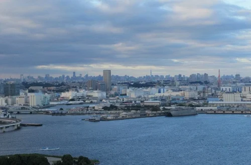 ベイクラブフロアツインベイビューから見える東京の景色