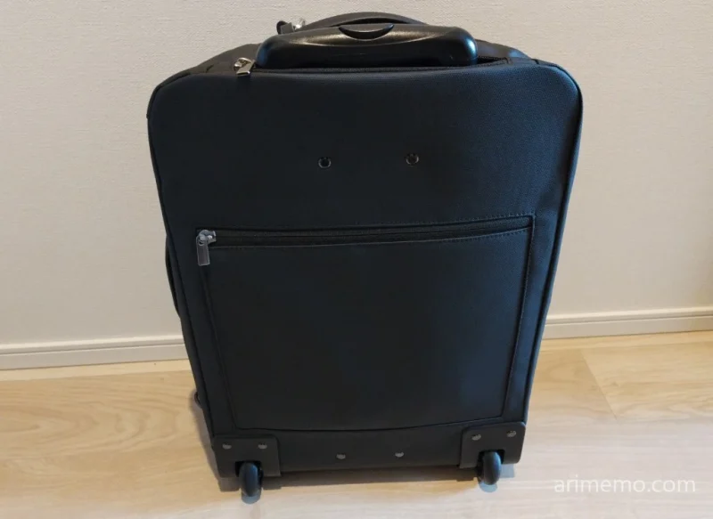 機内持ち込みサイズの2輪スーツケース